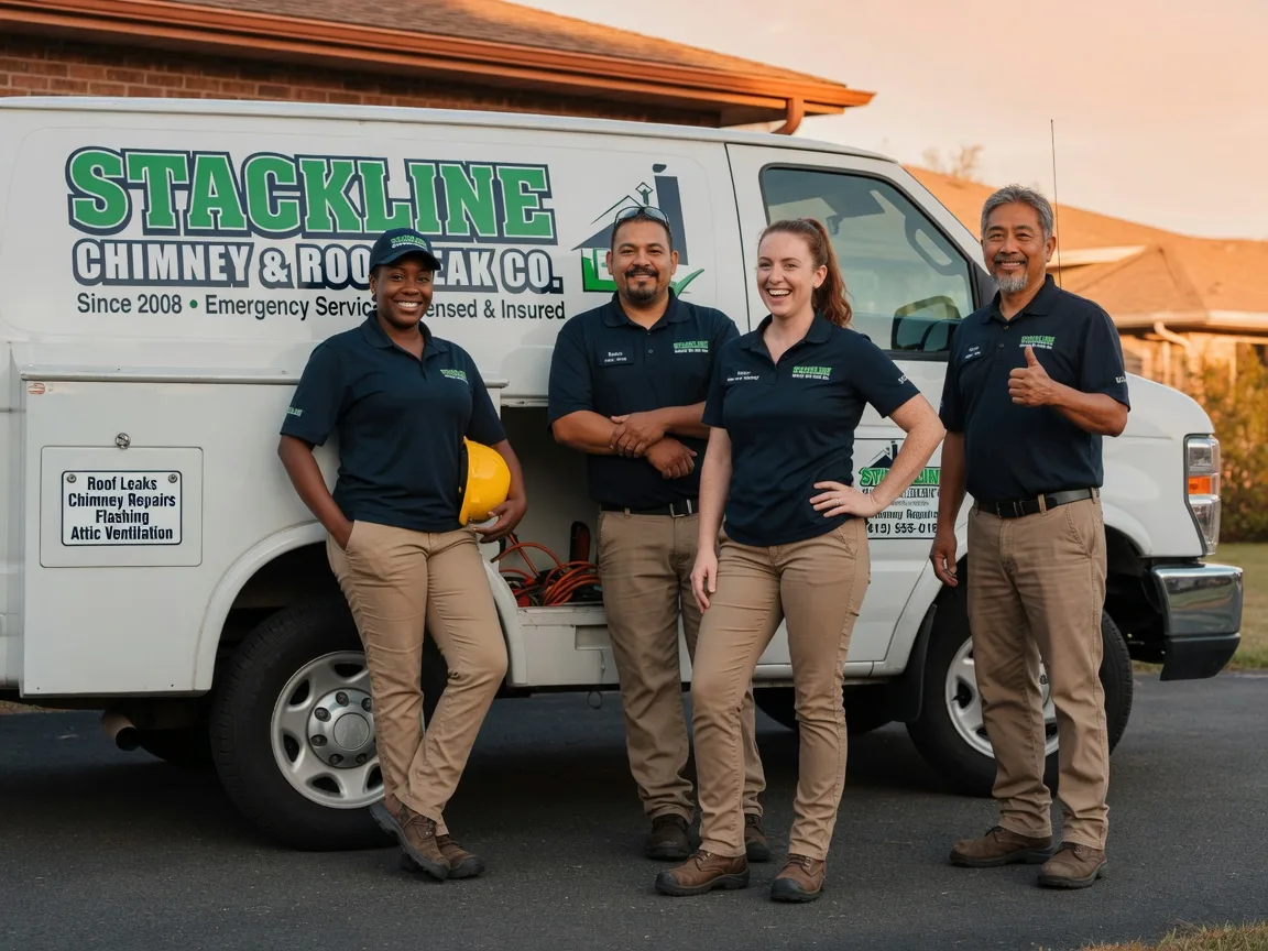 Chimney flashing repair company in Rolla, MO